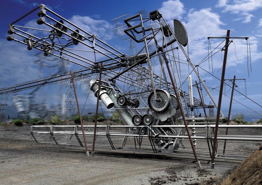 Constructed system from reassembled infrastructure, 2012